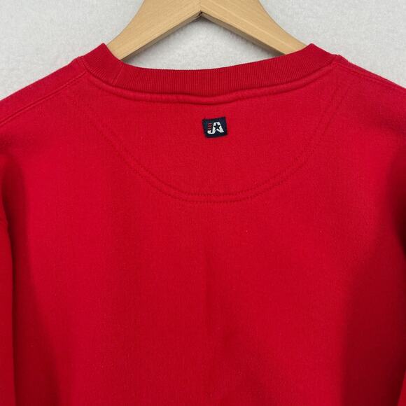 OHIO STATE Sweatshirt Adult M Buckeyes OSU University Columbus OH Fleece Red - Picture 4 of 13